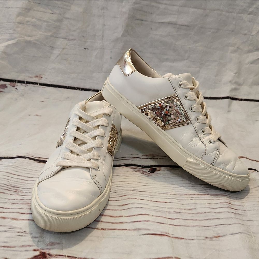 Tory‎ Burch Carter Sequins Sneakers Size 10